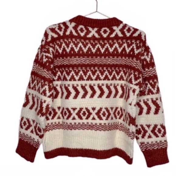 NWT Town33 Sweater Women's Winter Red Christmas Sweater - Picture 3 of 6